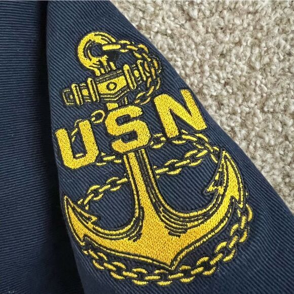 Vintage Men’s US Navy Recon US Services Brigade Jacket Large Men's XXL - Picture 7 of 9